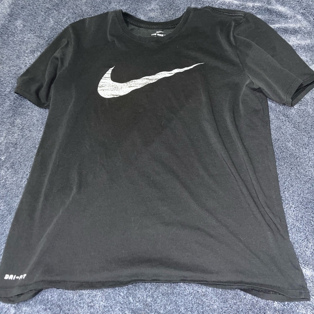 Nike Black Dri-FIT Short Sleeve Tee
